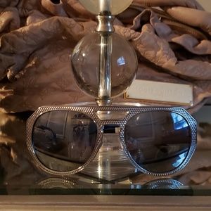Versace metal mesh sunglasses
